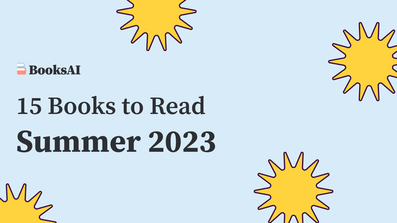 15 books to read this summer 2023