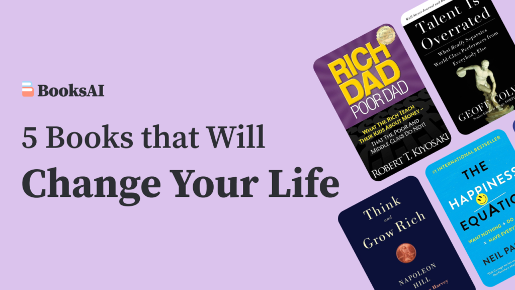 Books to Read to change your life