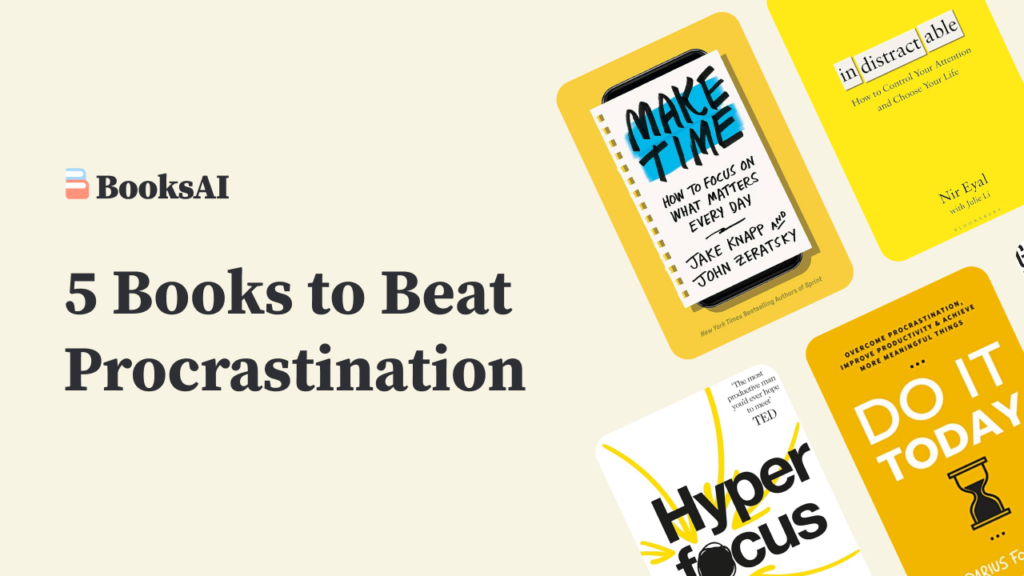 5 Books to Beat Procrastination