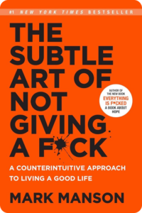 the subtle art of not giving a fuck book summary