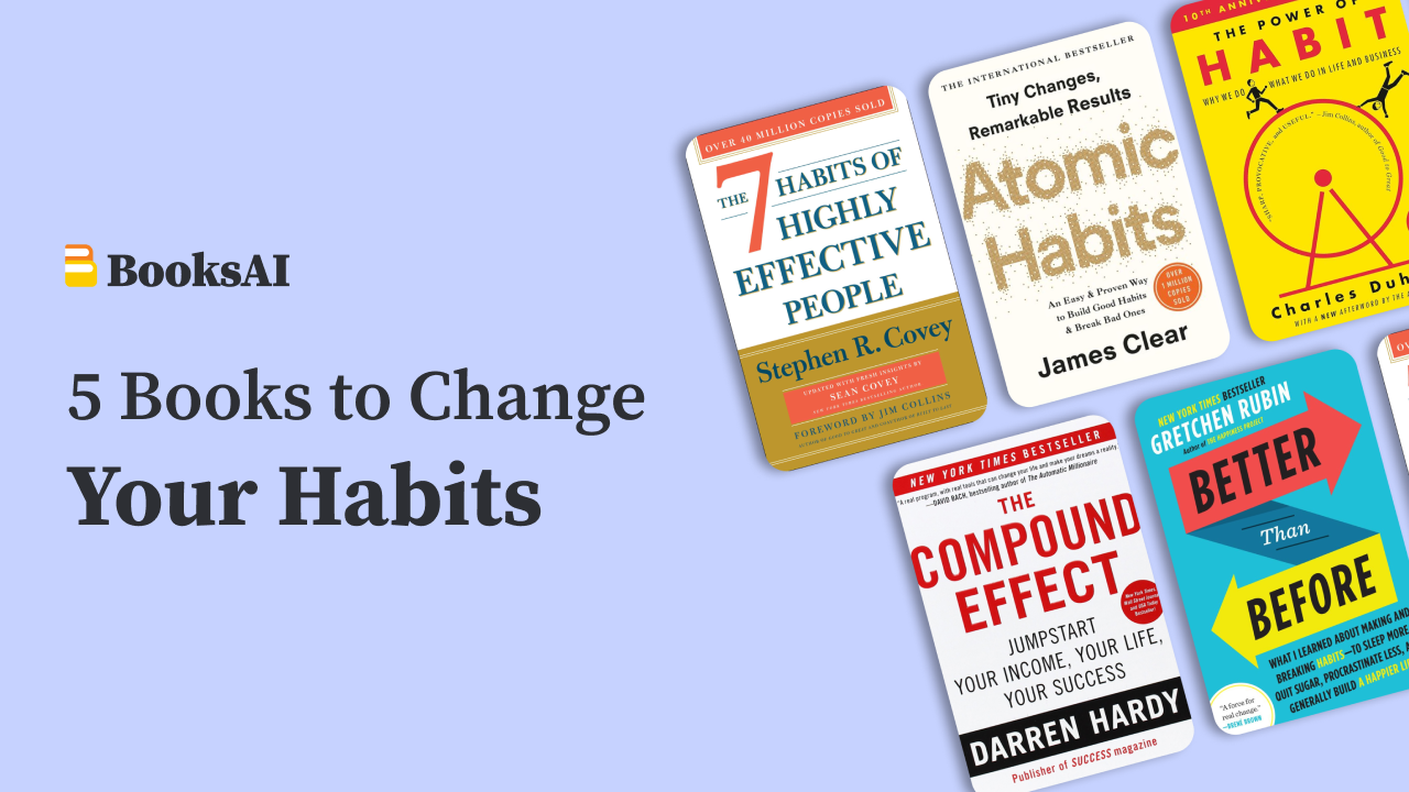 books to change your habits
